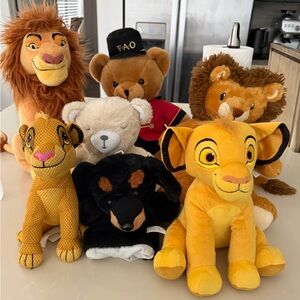 Collections of stuff animals